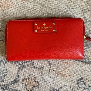 Kate Spade Red Wallet